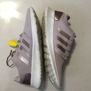 Adidas cloud foam blush pinkish sneakers size 8 1/2